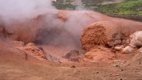 Bubbling Mudpot in Yellowstone, Wyoming