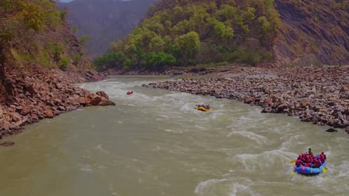 Rafting in Ganga River at Rishikesh