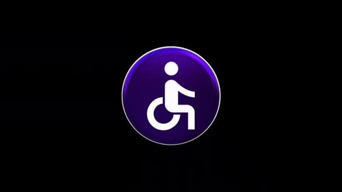 3D Animated Accessibility Icon