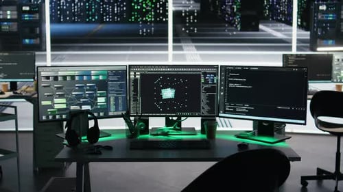 Serverfarm-Computersysteme, die Netzwerkressourcen steuern
