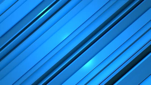 Modern Geometric Blue Diagonal Abstract Lines Looping Background