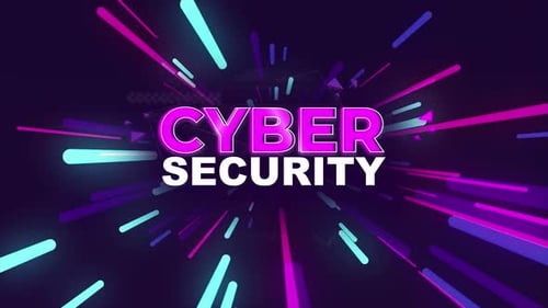 Hintergrundschleife für Cybersicherheit