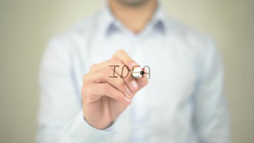 Writing the Word Idea on Screen