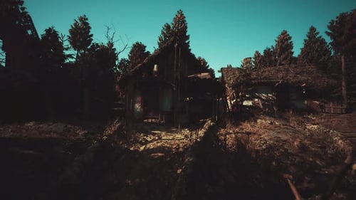 Digital Glitch Noise Error Overlay Effect