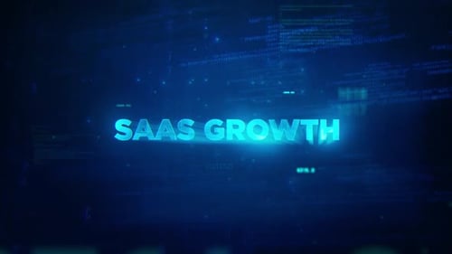 Futuristic Digital Glitch Text Reveal On Data Background