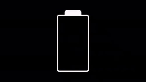 Battery Charging Icon Animation