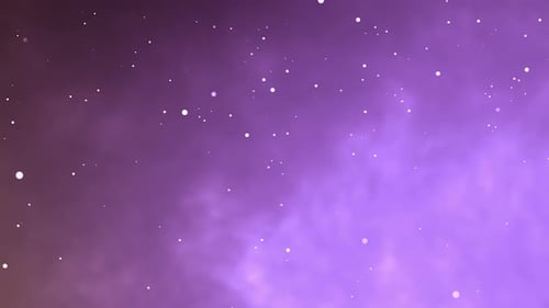 Dynamic Light Particles on Abstract Purple Background