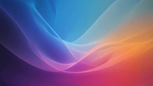 Dynamic Neon Color Fluid Backdrop