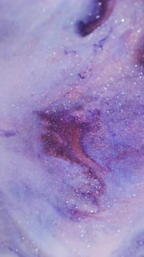 Shimmering Purple Liquid Abstract Art Background