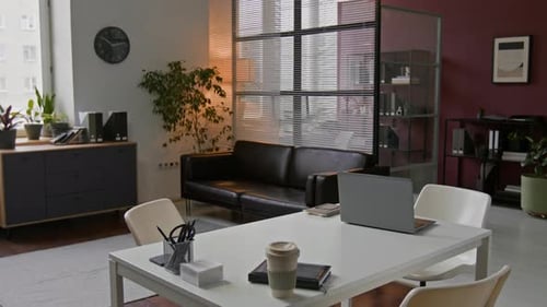 Interior of Office with Modern Design