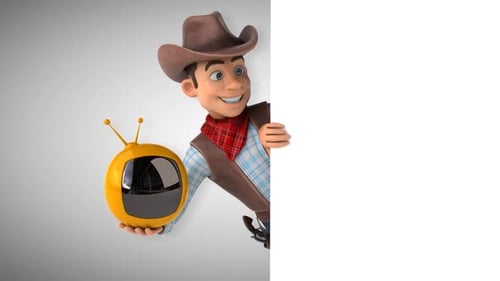 Fun Cowboy - 3D Animation