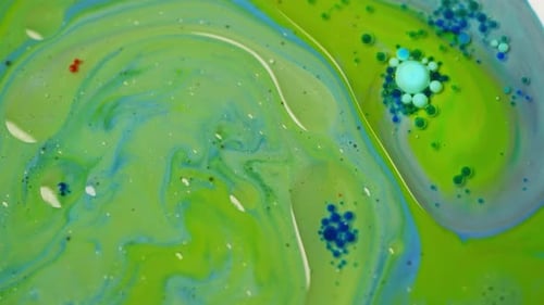 Abstract Swirling Colors Background