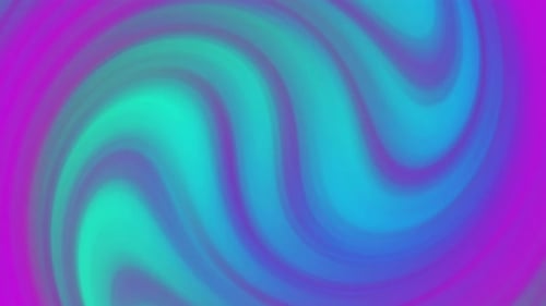 Vibrant Abstract Fluid Gradient Swirl Background Loop