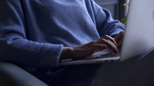 Technology Provides Access in Psychotherapy Woman and Laptop Akspb