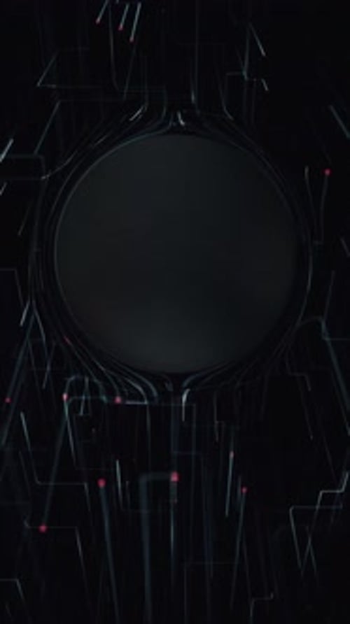 Data Stream Technology Background with Copy Space