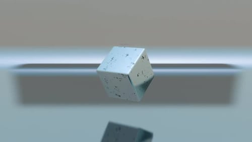 Spinning Cube 4k