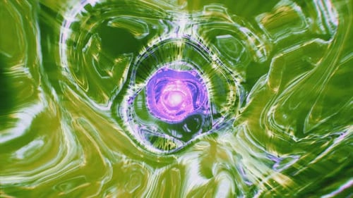 Science fiction futuristic glowing energy tunnel. Animated seamless background