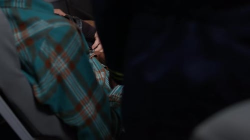 Ceinture de sécurité pour passager avec sangle et verrou pour homme