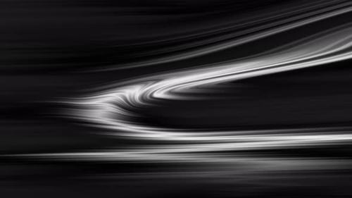 Animierter abstrakter monochromatischer Strudel im Hintergrund: Eine Studie in Schwarzweiß