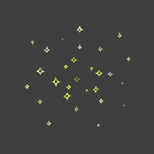 Hand Drawn Sparkle And Twinkle Animations