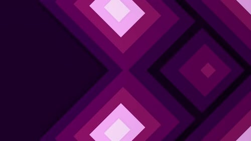 Abstract Geometric Diamond Pattern Expansion Background Animation