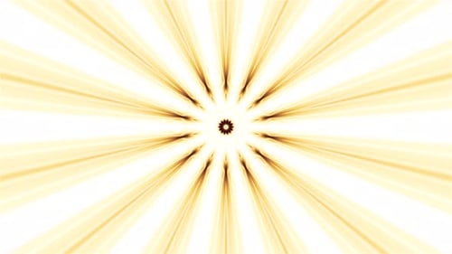 Streaks of light rays spreading into all the sides