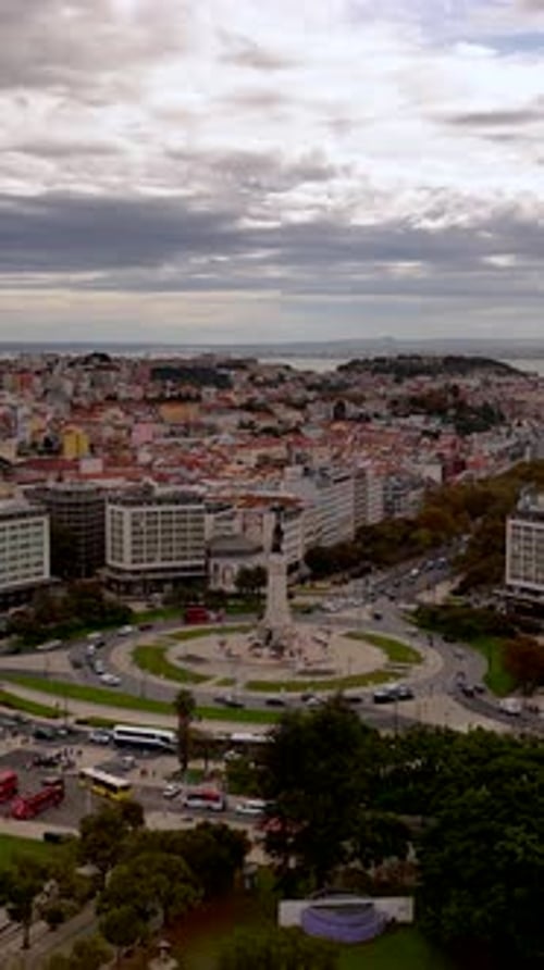 Lisboa Urban Horizon Capital Skyline Cityscape Lisboa