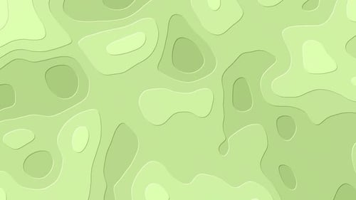 Animated Abstract Fluid Contour Line Background Loop