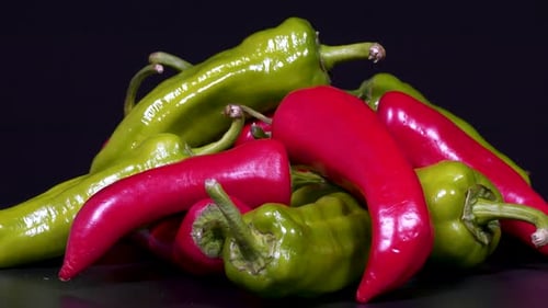 Red And Green Peppers