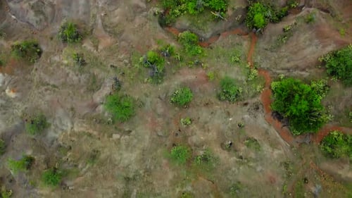 From towering red rock formations to vast expanses of barren grey soil, every frame captures the raw