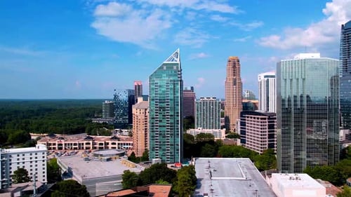 Atlanta Buckhead skyline with Tower Place and Sovereign