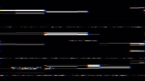 Digital Glitch Noise Error Screen Transition