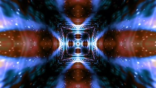 Video mit abstraktem VJ-Nomenhintergrund