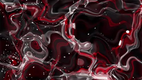 Translucent Abstract Red White Liquid Motion Background