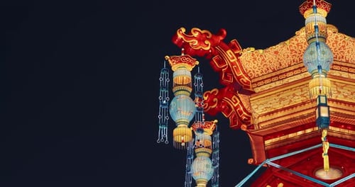 Beijing China Palace Lantern Reunion