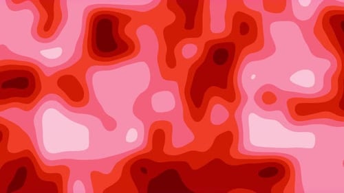 Abstract Fluid Organic Waves Motion Background Loop