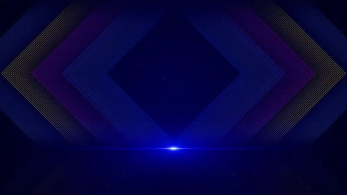 Digital Technology Motion Graphics Background Plexus Lines Hightech HUD Grid Video Blue News Studio