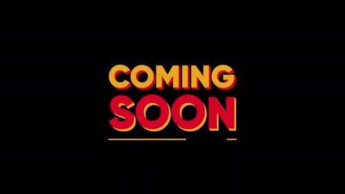 Animación de texto colorida próximamente 4K