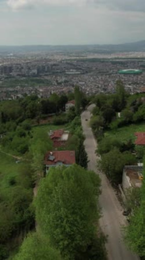 Vue aérienne de Green City Bursa