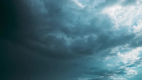 Cloudy Sky With Dark Storm
