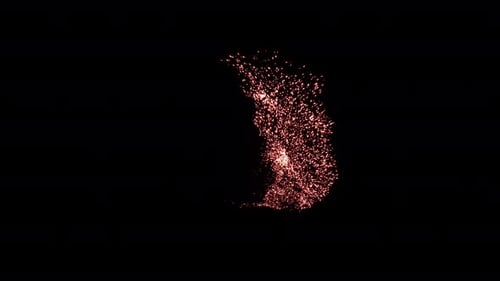 Single Spark Energy Flow Background