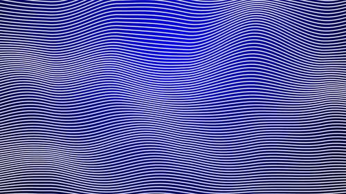 Abstract Blue Wavy Lines Seamless Loop Background