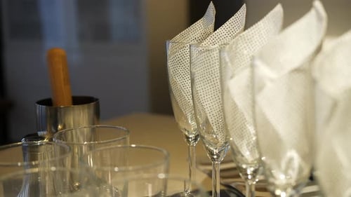 Elegant Champagne Flutes Set for Celebration