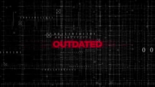 Digital Glitch Technology Logo Reveal Animation