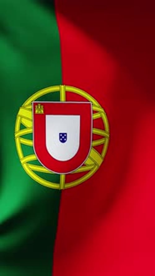 Flag Of Portugal 02 4K