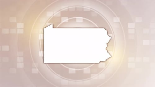 Pennsylvania State Animated Map