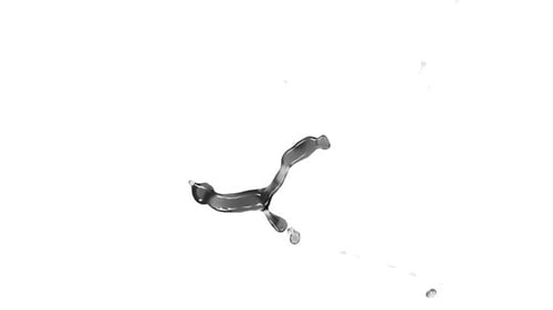 Fluid Ink Splatter Transition Element