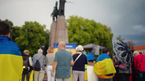 European Stance Against War Ukrainian Meeting