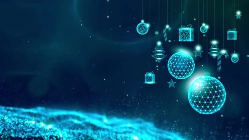 Christmas Digital Background 4k
