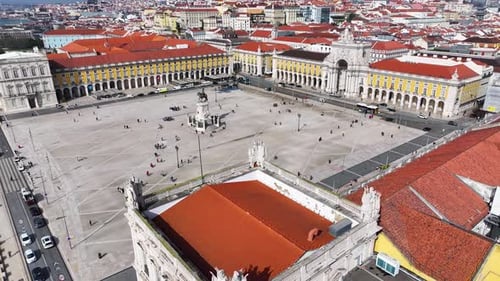 Panorama de Lisbonne à Lisbonne, dans le district de Lisbonne, au Portugal.
